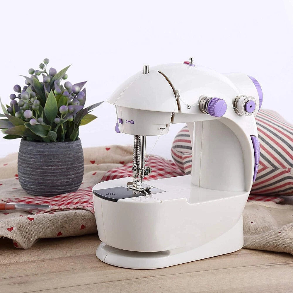 Mini Portable Sewing Machine for Kids - Easy Use