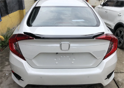 Black Factory Style Spoiler Wing for 2016-2021 Honda Civic Sedan