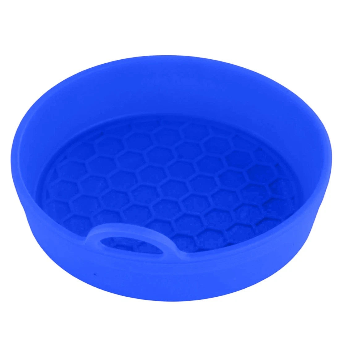Blue Silicone Car Cup Holder Insert Anti-Slip Coaster Mat for Vehicle