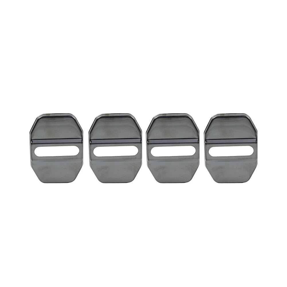Blk Door Lock Protective Cover for BMW F40 F45 G20, Benz C Class, Maserati