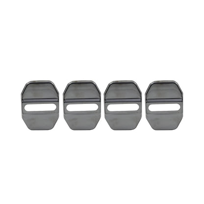 Blk Door Lock Protective Cover for BMW F40 F45 G20, Benz C Class, Maserati