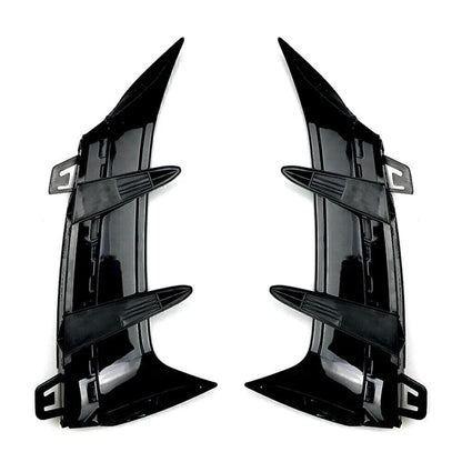 Black Rear Bumper Splitter Canard Air Vent for Benz A-Class W177 A200 A220 A35
