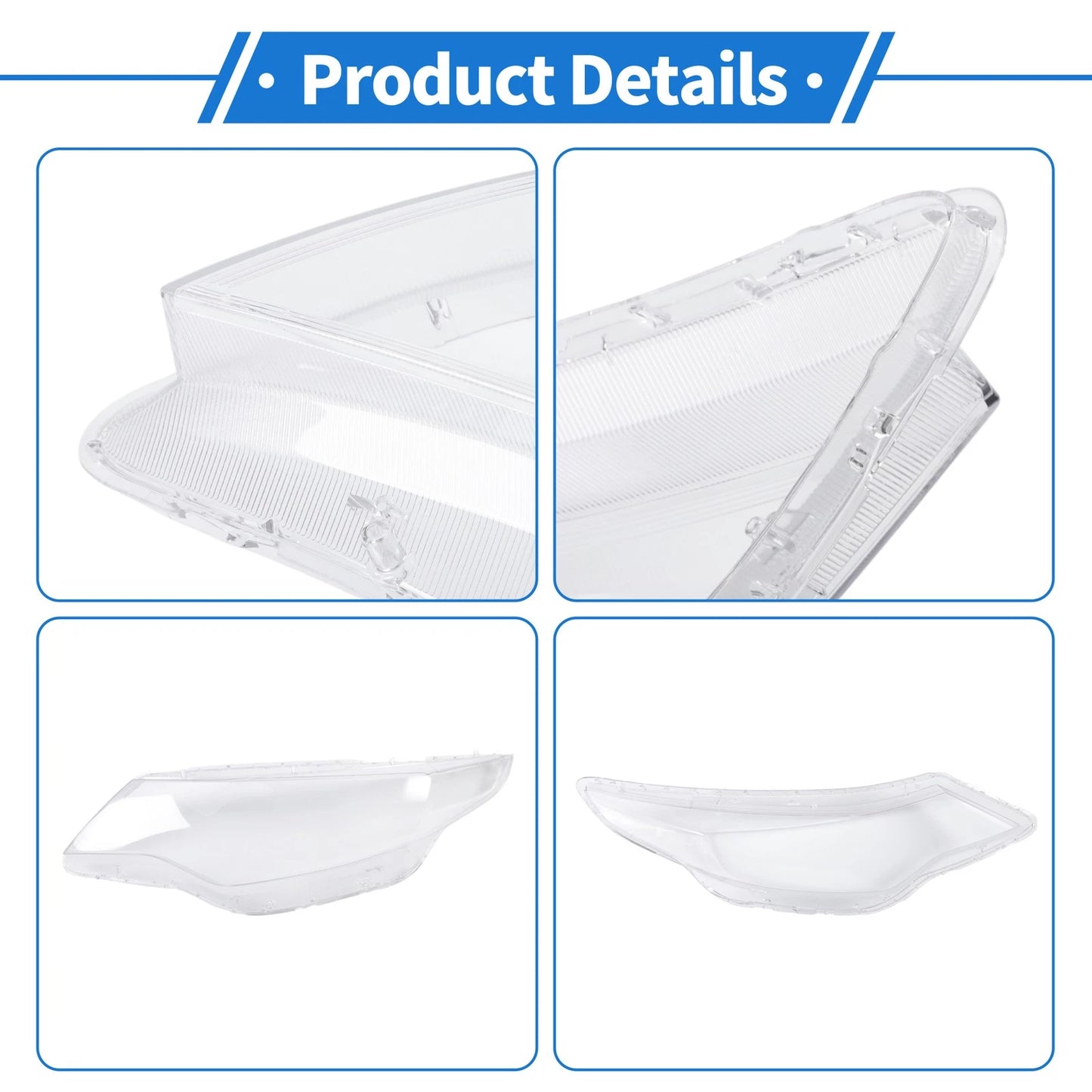 1 x Front Left Headlight Lens Cover for Kia Optima (2016-2018)