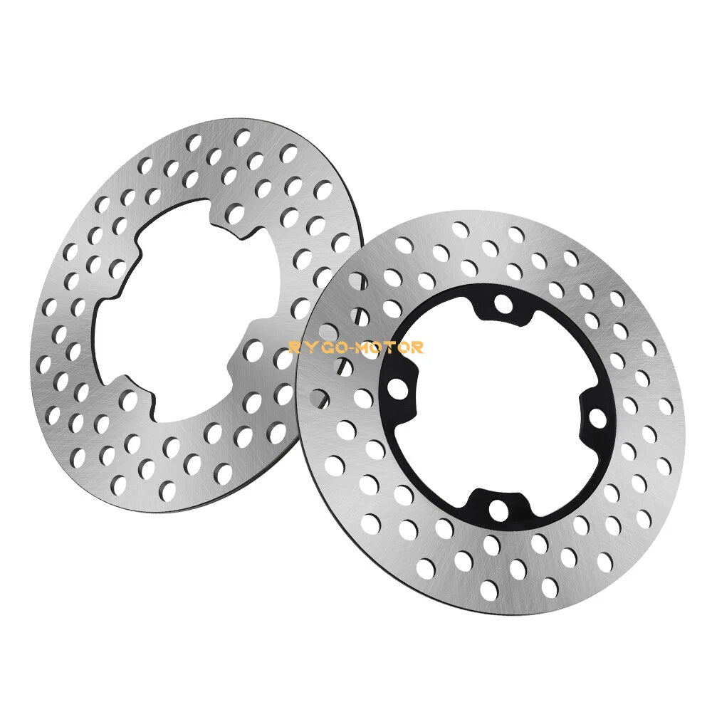 2 x Front Brake Disc Rotors for Yamaha Grizzly 350/400/450 (2007–14)
