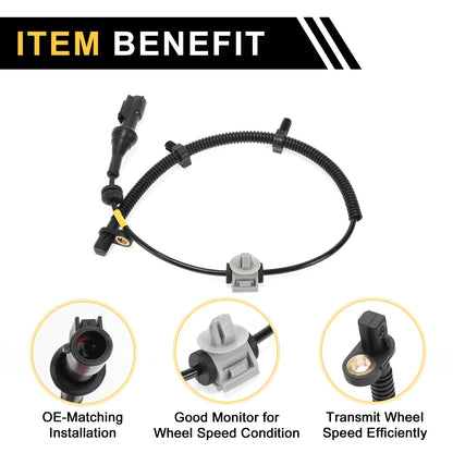 ABS Wheel Speed Sensor Set for Ford Focus (2012-2018) - 1 x Rear Sensor