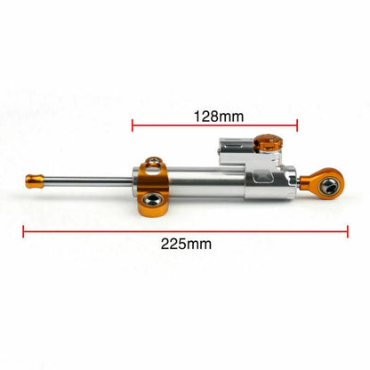 Steering Damper for Kawasaki ZX6R (2007-2008) Silver