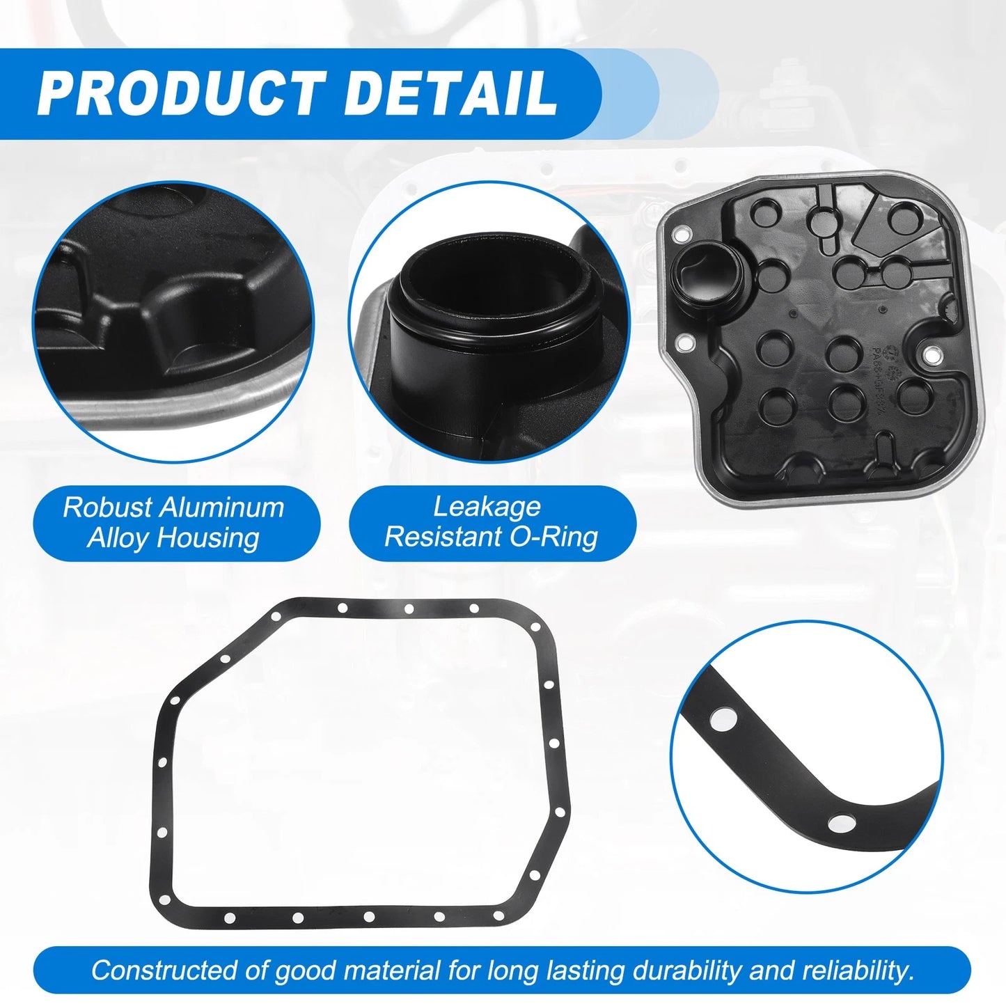 Transmission Filter Oil Pan Gasket Kit for Toyota Matrix (2003-2014)