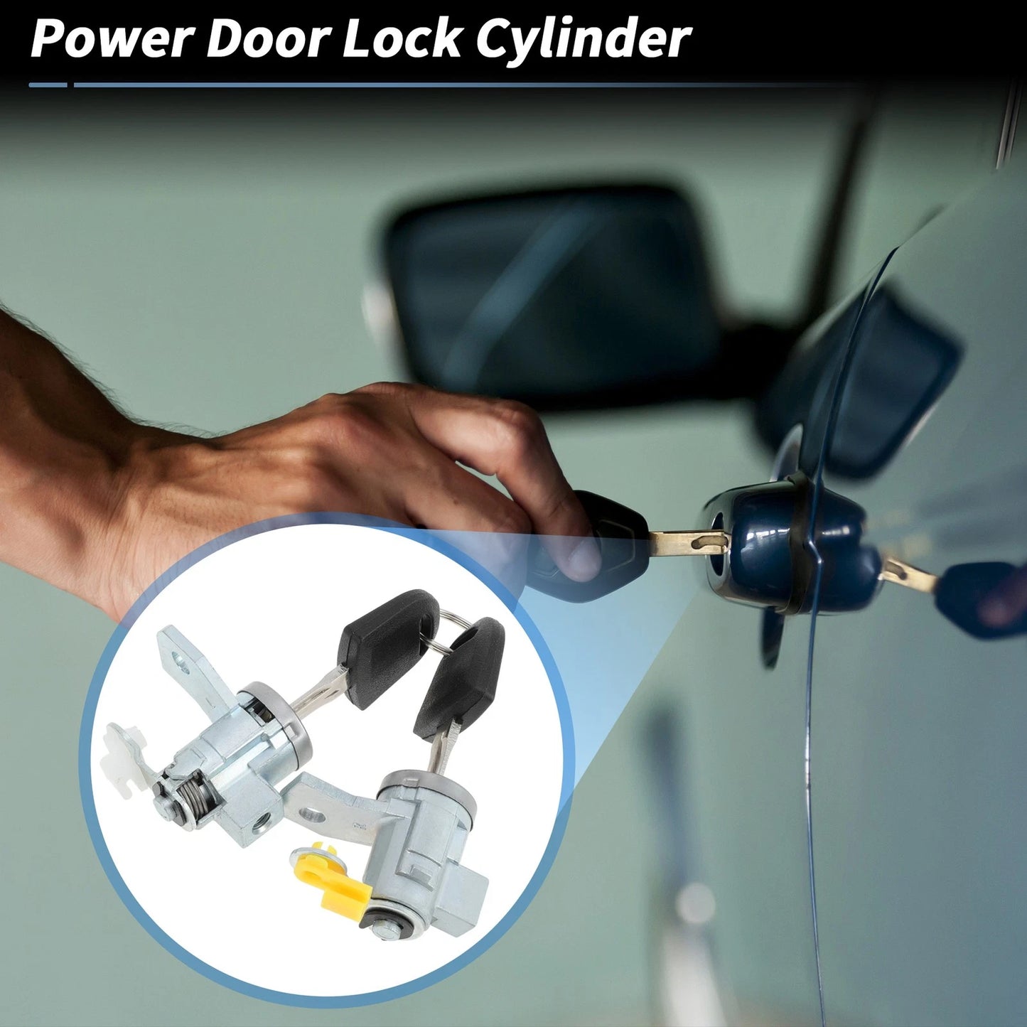 Ignition Switch Door Lock Cylinder for GMC Canyon Chevy