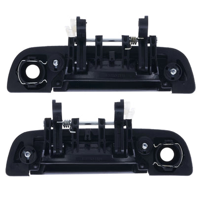 2 x Front Outer Door Handles Black for Suzuki Baleno (1995-2002)