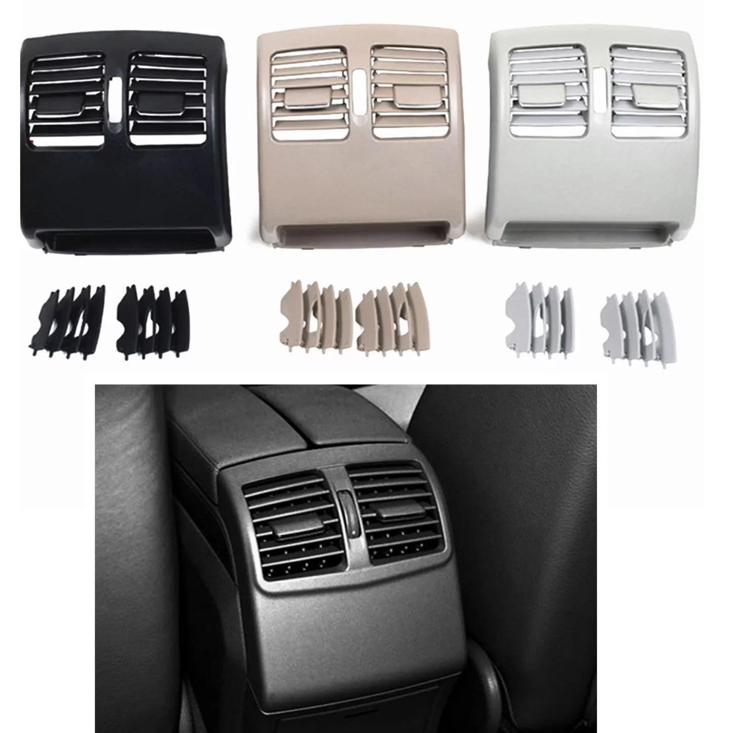 A/C Air Outlet Vent Cover for Mercedes Benz W204 W207 (2007-2015)