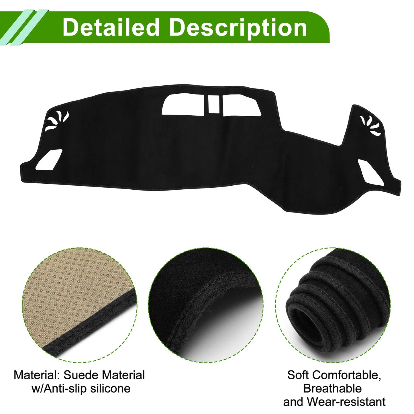 Dash Cover Mat for Mitsubishi Outlander 3 PHEV (2013-2023)