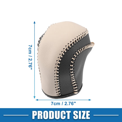 Gear Shifting Knob Cover for Toyota Camry (2018-2023) Black Beige