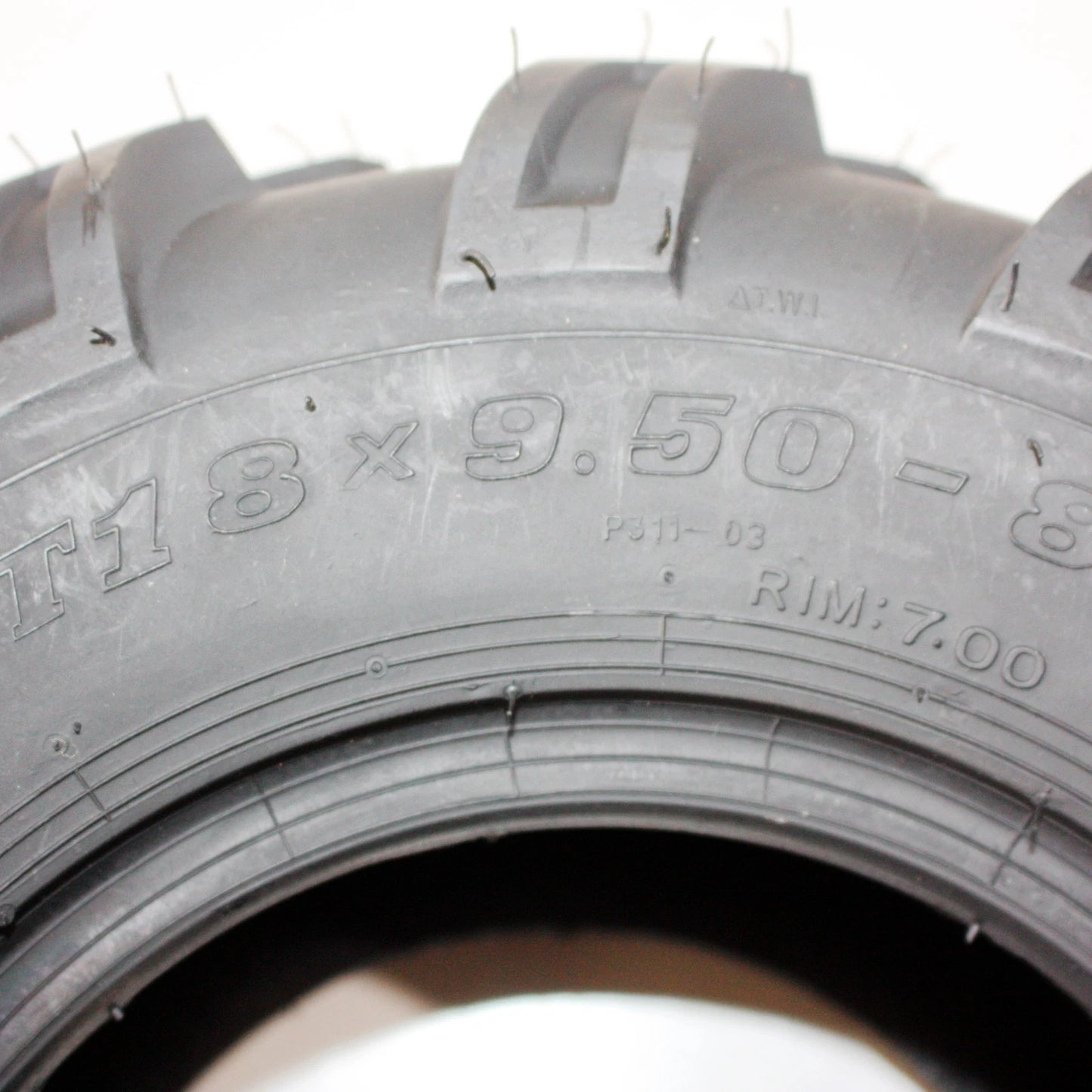 4PLY 18 x 9.50-8 Rear Chunky Tire for ATV Quad Dirt Bike