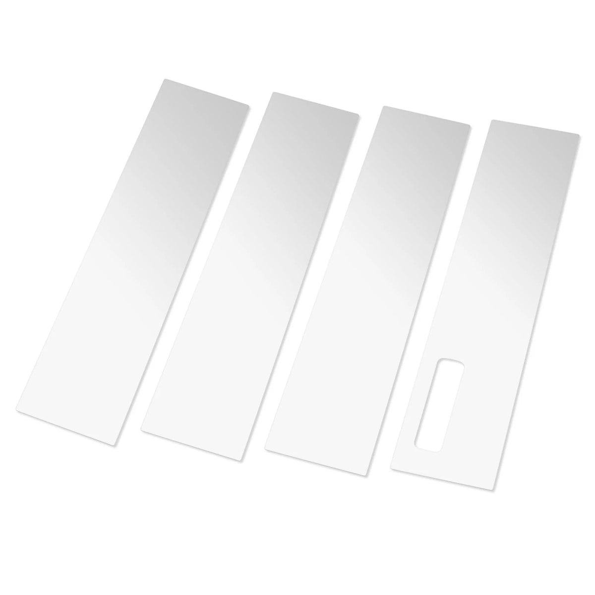 4Pcs Stainless Steel Chrome Pillar Post Trim for Ford F150 (2015-2020)