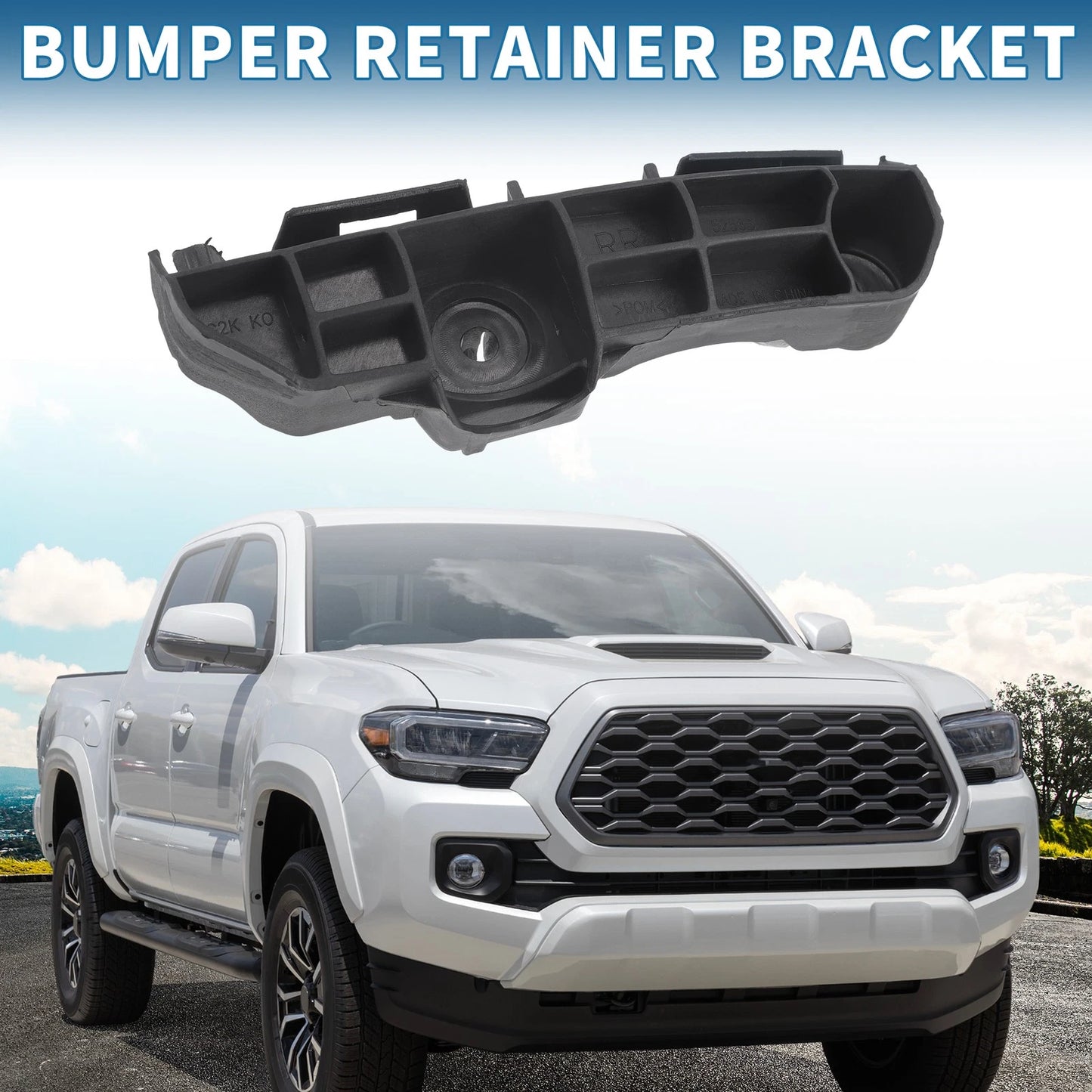 1 x Right Rear Bumper Retainer Bracket for Toyota RAV4 (2016–2018)