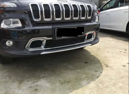 Grille Cover Trim for 2014-2018 Jeep Cherokee - 3 x Molding Set
