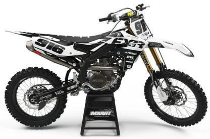 Custom Graphics Kit for Yamaha WRF 450 (2016-2018) - BURN STYLE Stickers
