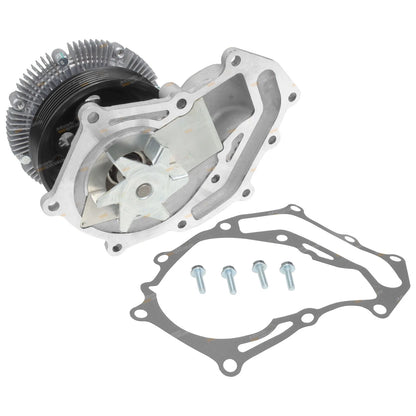 Water Pump + Fan Clutch for Nissan Patrol GU (2000-2007) ZD30 3.0TD Diesel