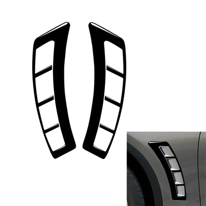 Glossy Black Exterior Side Fender Air Intake Covers for Infiniti FX35 QX70