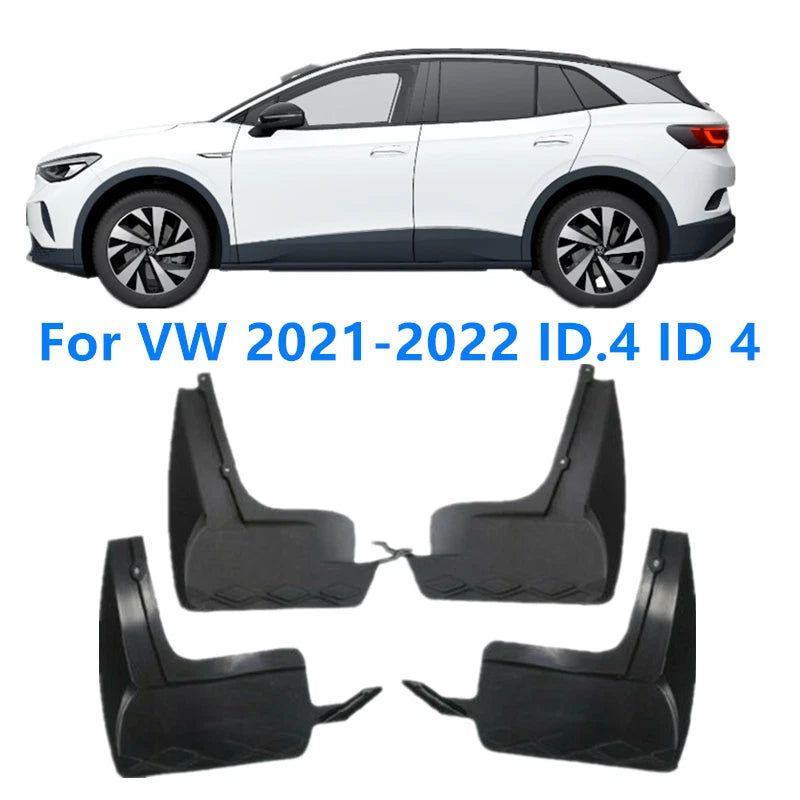 Mud Flap Splash Guards Mudguards with Screws for VW ID.4 (2020–2023)