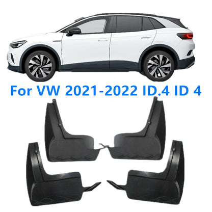 Mud Flap Splash Guards Mudguards with Screws for VW ID.4 (2020–2023)