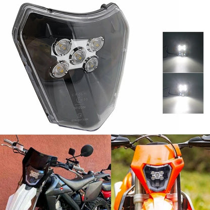 LED Headlight for KTM EXC XCF XCW TE TC FE 250 300 350 Off-Road (2003-2023)