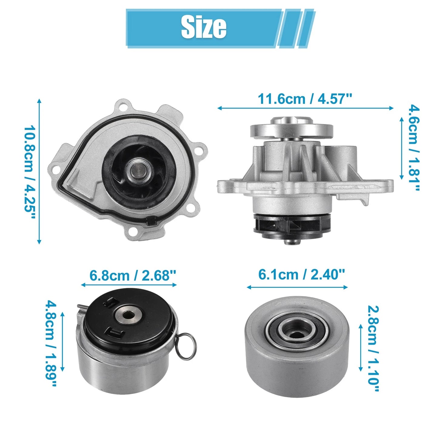 Timing Belt & Water Pump Set for Chevrolet Astra (2007 - 2008)