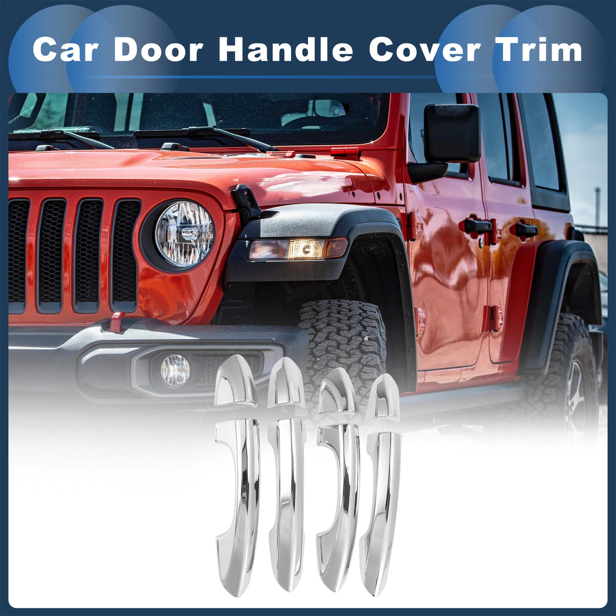 Car Door Handle Cover Trim for Ford Mondeo (2015-2023)