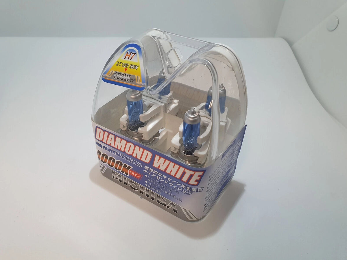 H7 Xenon Headlight 2 x PX26D Globe Bulb 12V 55W 4000K