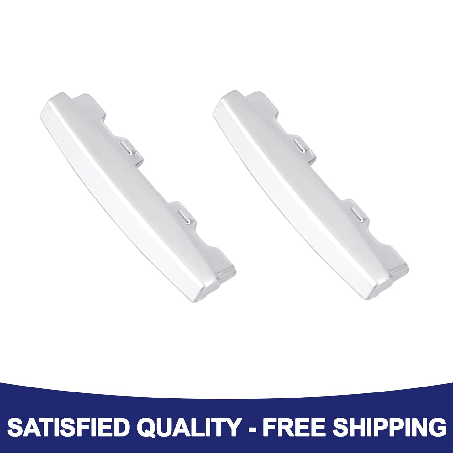 AC Air Vent Outlet Tab Clip Chrome Trim for BMW X5 F15 (2014-2018) - 2 x