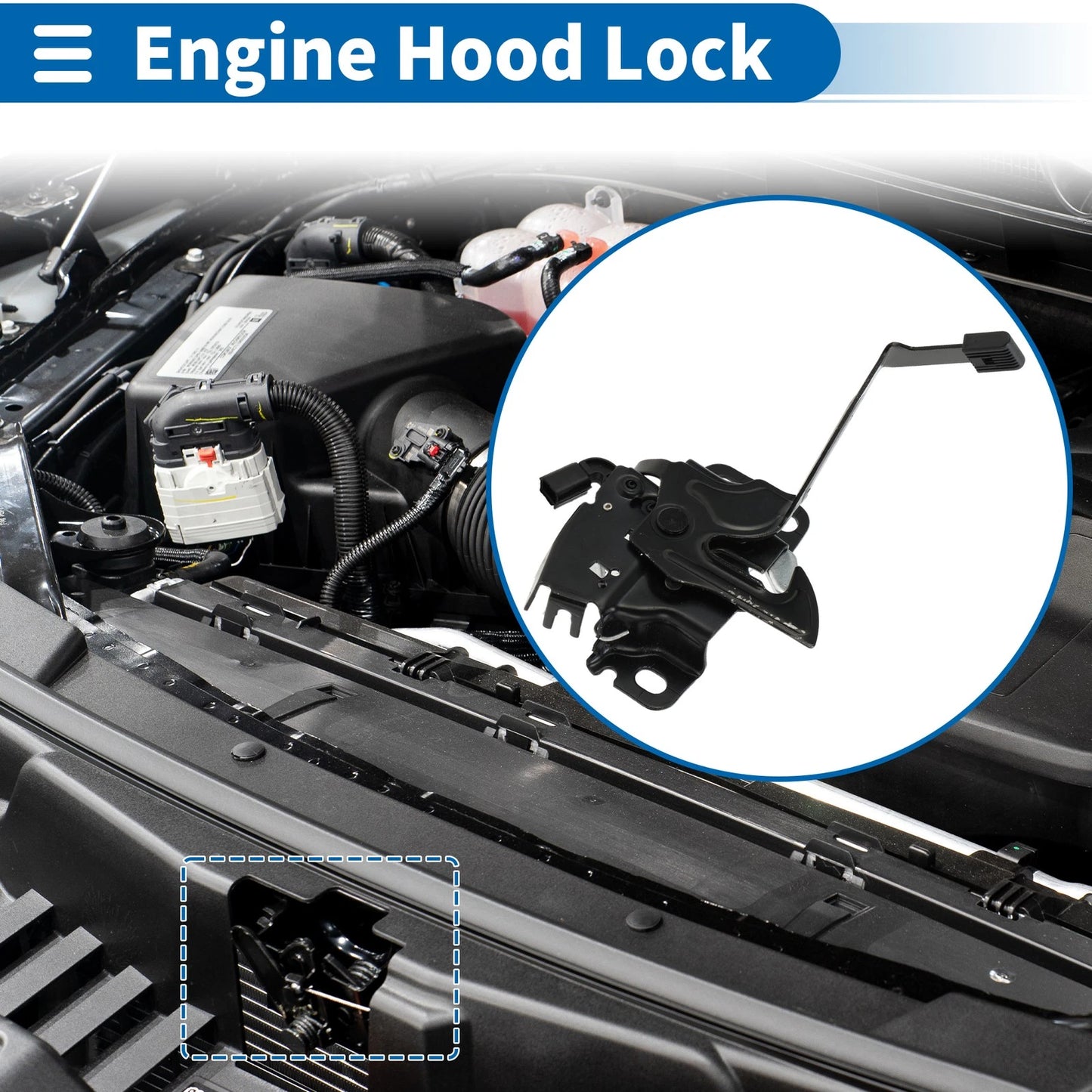Hood Latch Assembly for Honda Civic (2016-2021)