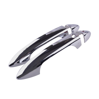 8 x Chrome ABS Smart Door Handle Cover Trim for Honda Pilot (2016-2021)