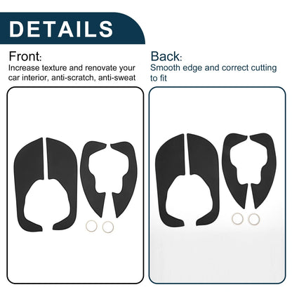 Car Door Anti Kick Pad Sticker Protector for Jeep Renegade (2016)