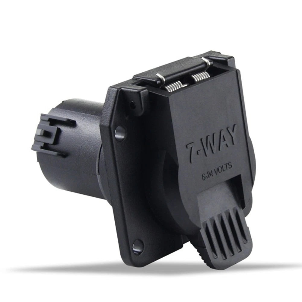Trailer Socket Adapter / 6-24V / 7 Pin Power Socket Connector for Vehicles