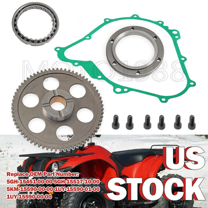 Starter Clutch Kit Cover Gasket for Yamaha Kodiak