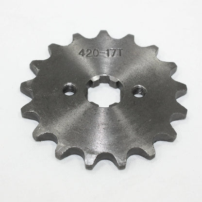 17T 17mm Front Sprocket Cog for PIT TRAIL QUAD DIRT BIKE ATV BUGGY
