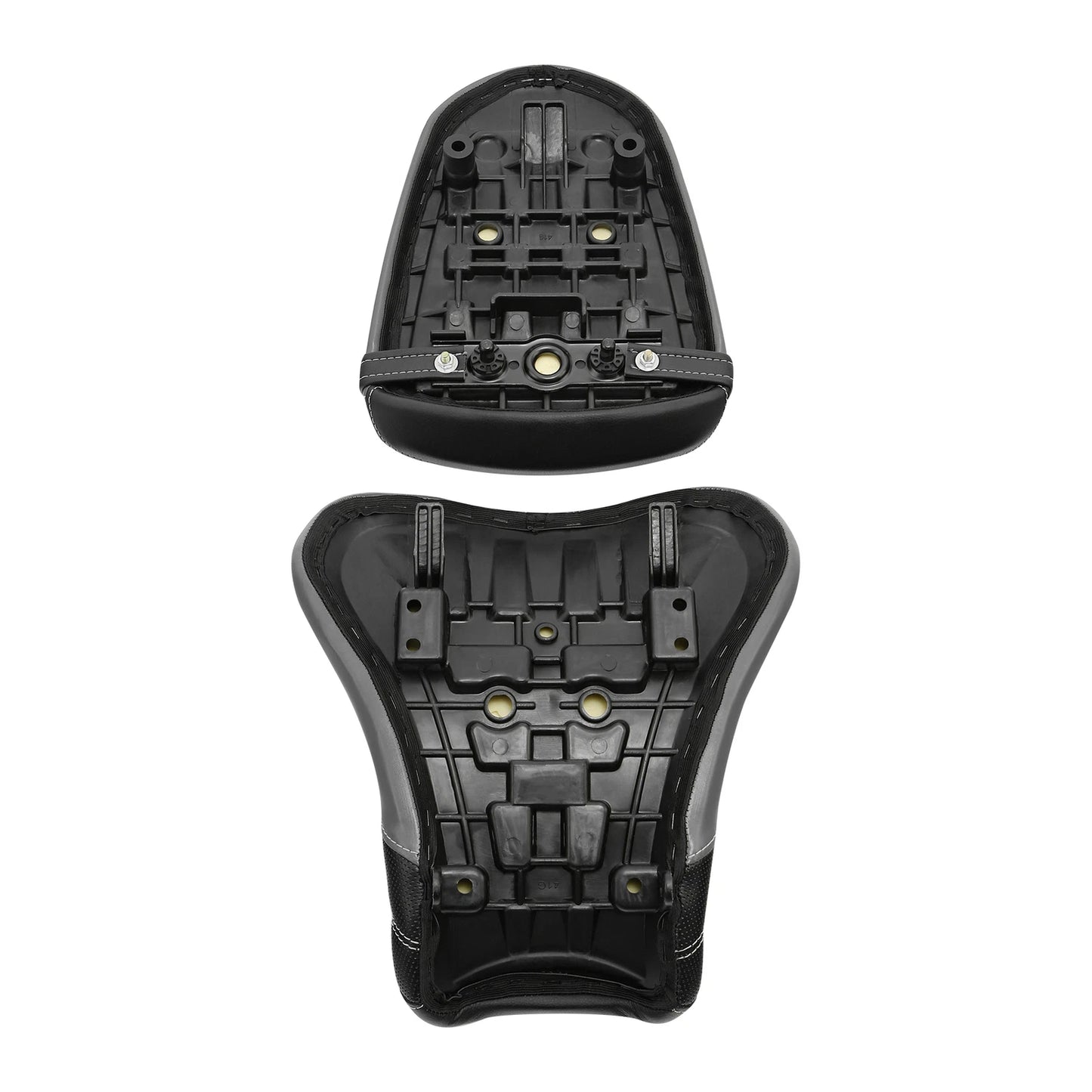 Driver & Passenger Seat for Suzuki GSXR1000 (2005 - 2006) Black Gray