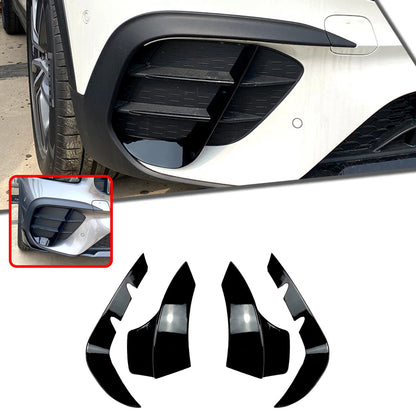 Gloss Black Front Side Air Vent Trims for Benz GLB X247 (2019-2023) 4 x pcs
