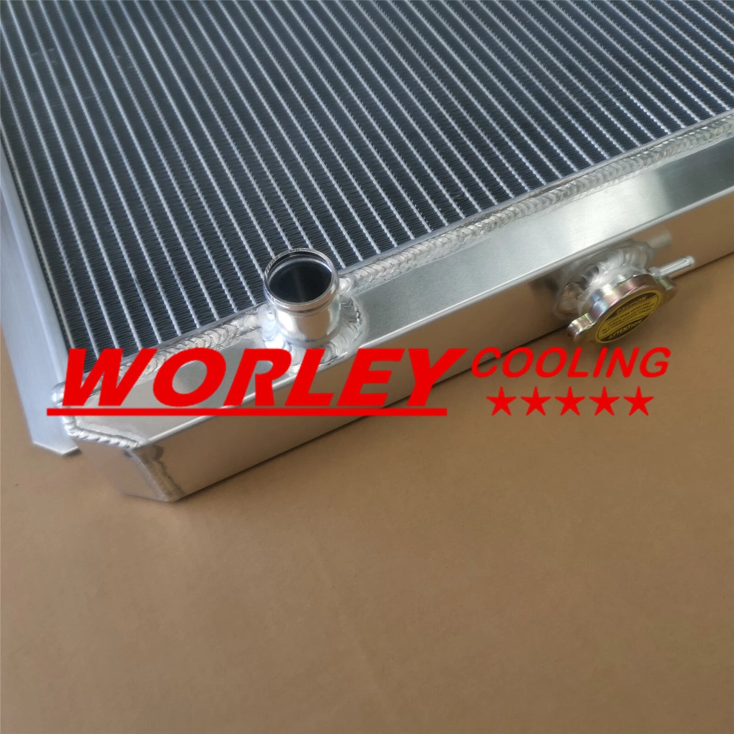 3 Core Aluminum Radiator for Holden Gemini TX TC TD TE TF TG RB (1975-1986)