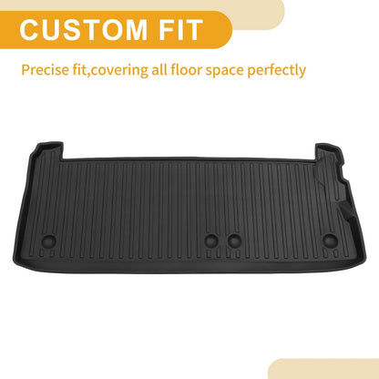 Cargo Liner Rear Boot Mat for Toyota Sienna 7 Seat (2021-2024) Stripe TPE