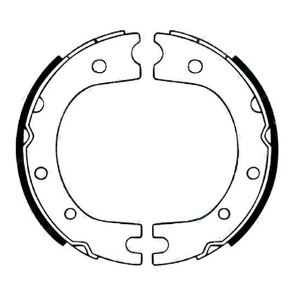 Hand Brake Shoes Set for Landcruiser 40 Series FJ40 FJ45 HJ45 HJ47 BJ42 (1975-1984)