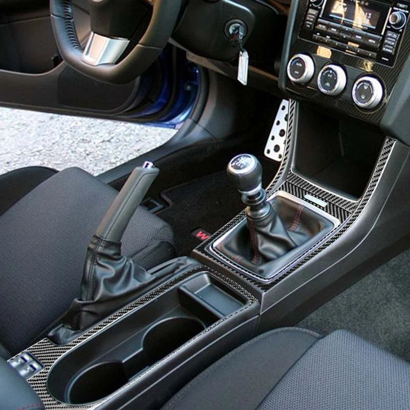 Carbon Fiber Console Shift Frame Trim Kit for Subaru WRX / STI 2015-2021