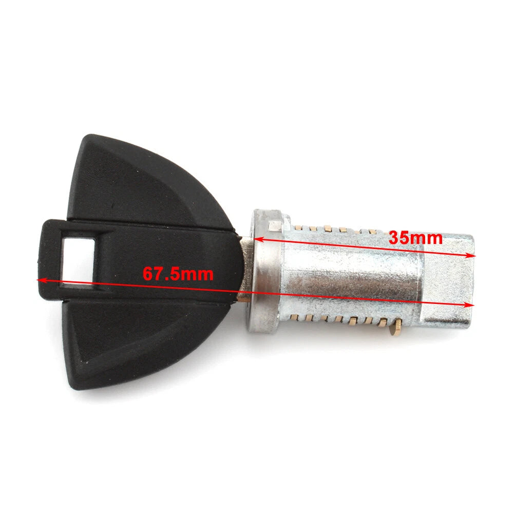 Aluminum Key Cylinder Lock Core Plug for BMW R1200GS R1250G (2013-2023)