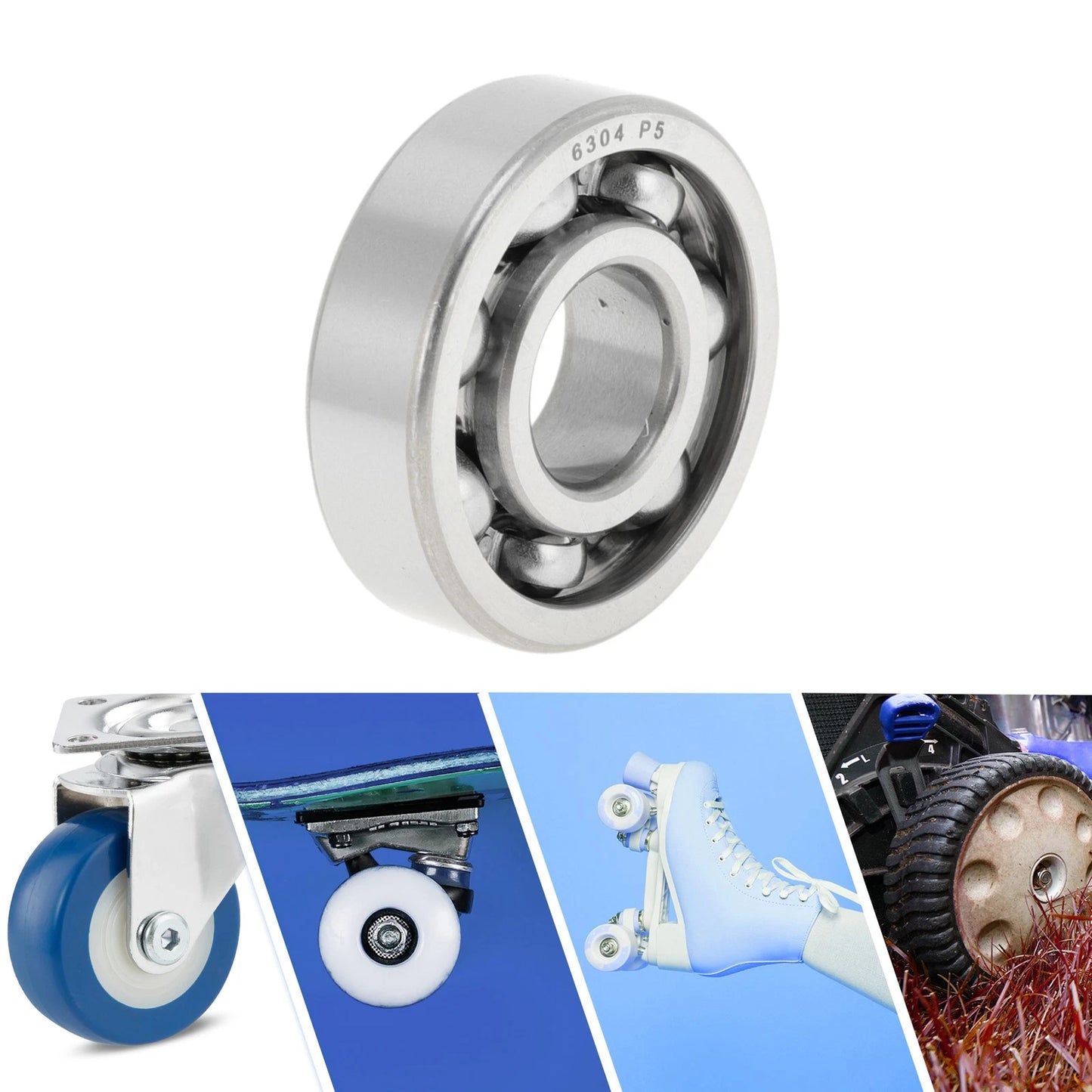 Deep Groove Ball Bearings 20x52x15mm 1 Pc for P5 Scooter Skateboard Wheel
