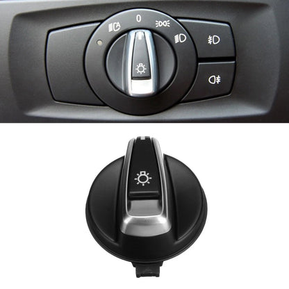 1x Black Headlight Switch for BMW 3 Series E84 E90 X1 (2007-2013)