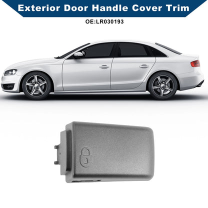 Matte Gray Exterior Door Handle Cover Trim for Land Rover LR4/Discovery 4