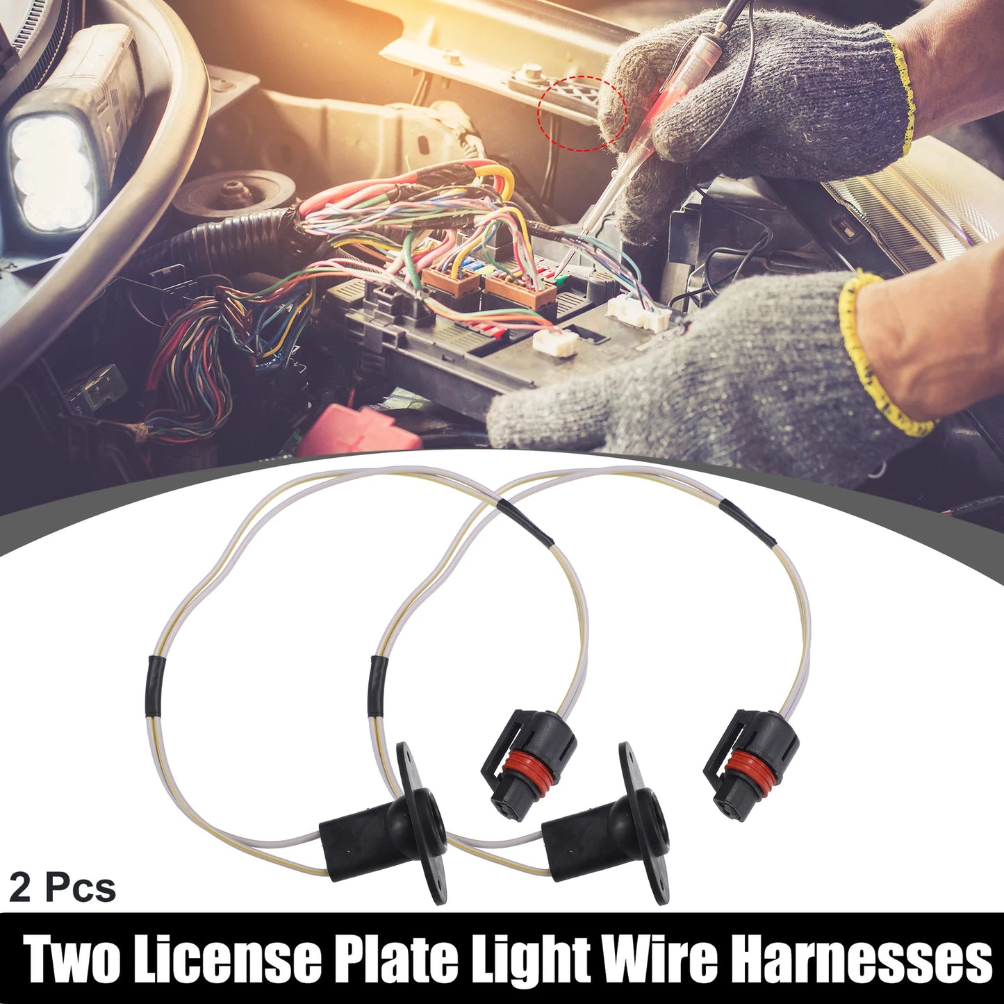 Wire Harnesses for Dodge 1500 Plastic Black  (1994-2001)