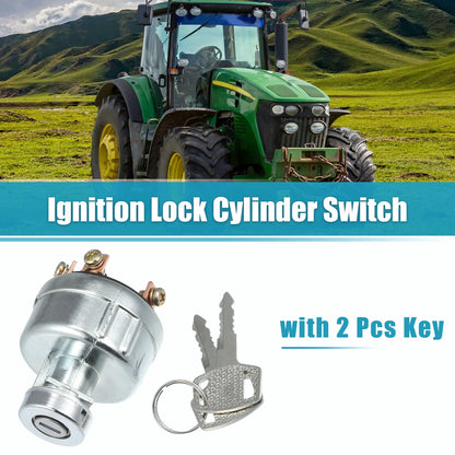 Car Ignition Switch Set with Keys for Mitsubishi Tractors D1300 D1500 D1650