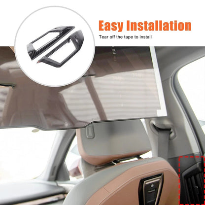 ABS Carbon Fiber Trim for B Pillar Vent for BMW 5 Series G60 (2024–2024)