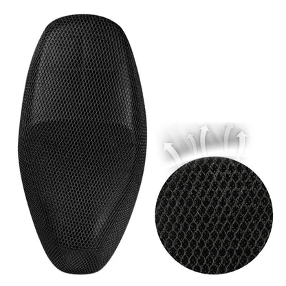 34.6x20.4 XXL Motorcycle Net Seat Cover Breathable Cushion Mesh